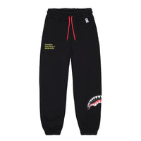 SHARK BASIC BAGGY PANTS BLACK