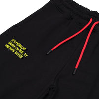 SHARK BASIC BAGGY PANTS BLACK