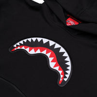BEAR IN THE POCKET BLACK OVER HOODIE