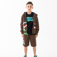 CATCH BEAR CHECK SHORTS