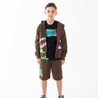 CATCH BEAR CHECK SHORTS