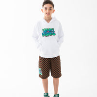 CATCH THE BEAR REGULAR HOODIE WHT