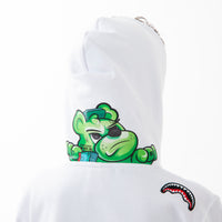 CATCH THE BEAR REGULAR HOODIE WHT