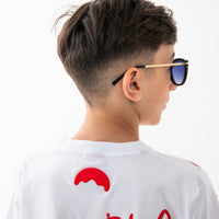 VANDAL DIABLO BEAR WHITE REGULAR T-SHIRT