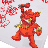 VANDAL DIABLO BEAR WHITE REGULAR T-SHIRT