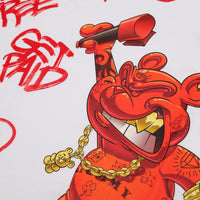 VANDAL DIABLO BEAR WHITE REGULAR T-SHIRT