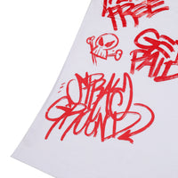 VANDAL DIABLO BEAR WHITE REGULAR T-SHIRT