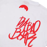 VANDAL DIABLO BEAR WHITE REGULAR T-SHIRT