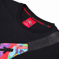 MIND TRIP CROSSBODY REG T-SHIRT BLK