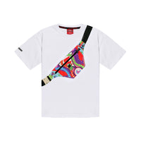 MIND TRIP CROSSBODY REG T-SHIRT WHT