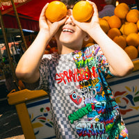 SPRAYGROUND WRITERS SPLIT REGULAR T-SHIRT