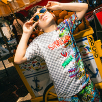 SPRAYGROUND WRITERS SPLIT REGULAR T-SHIRT