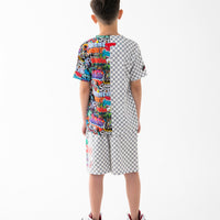 SPRAYGROUND WRITERS SPLIT REGULAR T-SHIRT