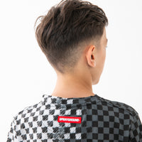 CHECKERED SKETCH REGULAR T-SHIRT