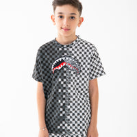 CHECKERED SKETCH REGULAR T-SHIRT
