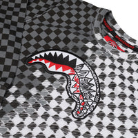 CHECKERED SKETCH REGULAR CREWNECK