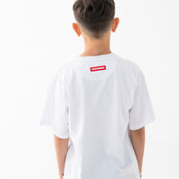 SKETCH SHARK WHITE OVER T-SHIRT