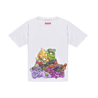 SHOW THE SHARK WHITE REGULAR T-SHIRT