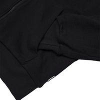 SHOW THE SHARK BLACK OVER FULL ZIP HOODIE