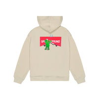 SHOW THE SHARK SAGE OVER FULL ZIP HOODIE