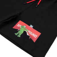 SHOW THE SHARK BLACK SHORTS