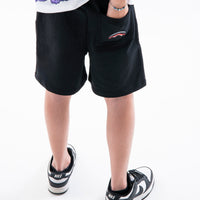 SHOW THE SHARK BLACK SHORTS
