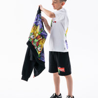 SHOW THE SHARK BLACK SHORTS