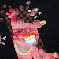 GET OUT BEAR REGULAR CREW BLK