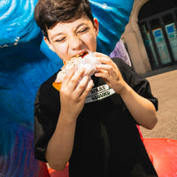 RIDE THE WAVE BLACK OVER T-SHIRT