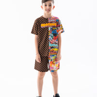 MAKES THE WORLD GO ROUND SPLIT REGULAR T-SHIRT