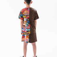 MAKES THE WORLD GO ROUND SPLIT REGULAR T-SHIRT