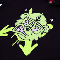 GRAFFITI BEAR REGULAR HOODIE BLK