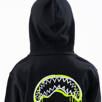 GRAFFITI BEAR REGULAR HOODIE BLK