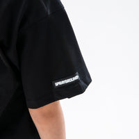 GRAFFITI BEAR OVER T-SHIRT BLK