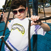 GRAFFITI BEAR OVER T-SHIRT WHT