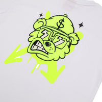GRAFFITI BEAR OVER T-SHIRT WHT