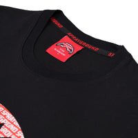 LOGO MOUTH CORE REG T-SHIRT BLK