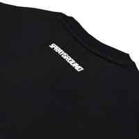 LOGO MOUTH CORE REG T-SHIRT BLK