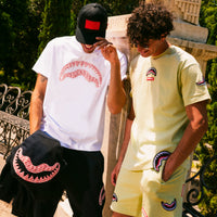 LOGO MOUTH CORE REG T-SHIRT WHT