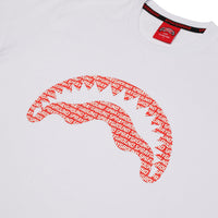 LOGO MOUTH CORE REG T-SHIRT WHT