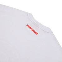 LOGO MOUTH CORE REG T-SHIRT WHT