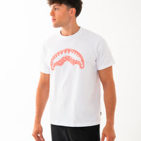 LOGO MOUTH CORE REG T-SHIRT WHT
