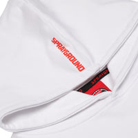 LOGO MOUTH CORE COMFY HOODIE WHT