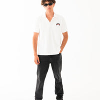 SG JAQUARD POLO SHIRT WHT
