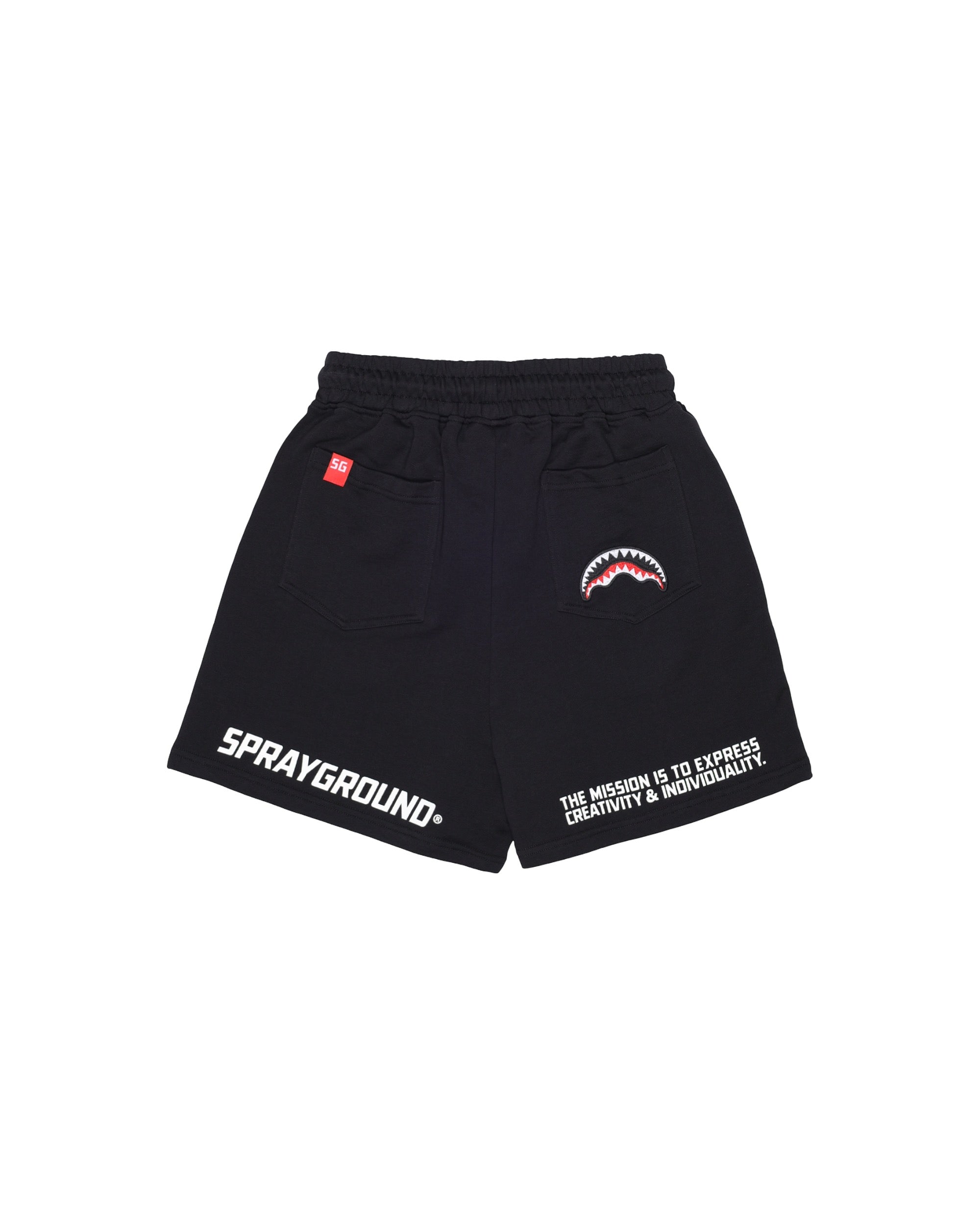 Sprayground BE A SHARK COMFY SHORTS BLACK