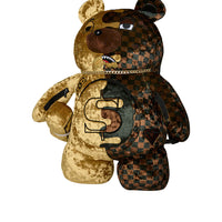 SHARKS IN PARIS GOLD DRIP MONEYBEAR BACKPACK