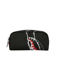 CENTER RIP REVEALING GRAY CHECK POUCH