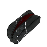 CENTER RIP REVEALING GRAY CHECK POUCH