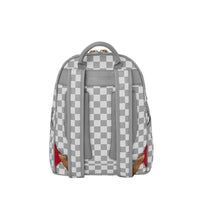 EMBOSSED CREAM CHECK SAVAGE BACKPACK