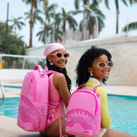 PINK GHOST DRIP MINI BACKPACK